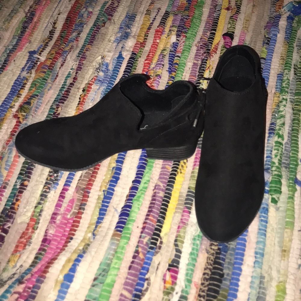 Cute black ankle boots